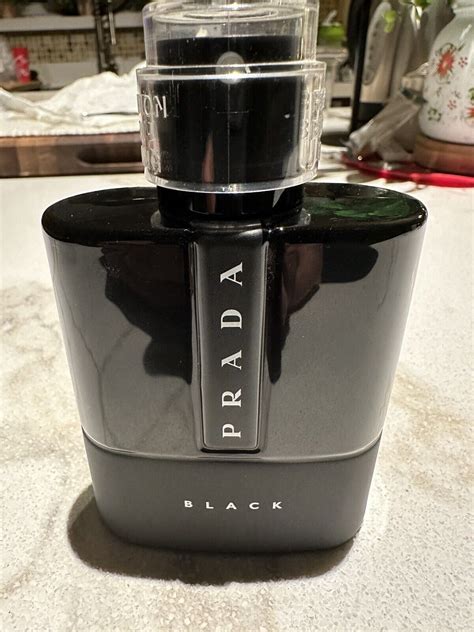 prada black men cologne